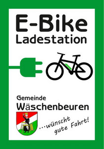 E-Tankstelle für Fahrräder