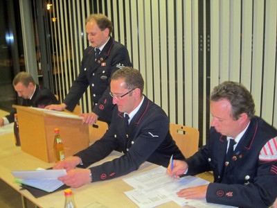 Hauptversammlung vom 03. Januar 2015 - Freiwillige Feuerwehr im Aufwind